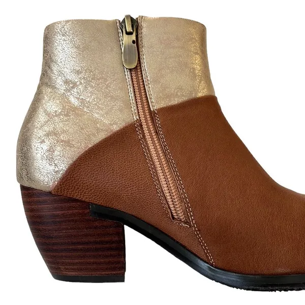Like New Elite By Corkys Leather Ankle Boots - Image 2