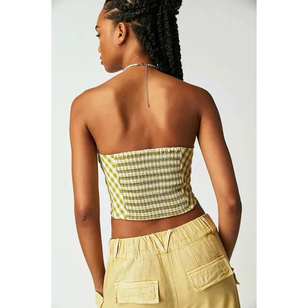 Leilani Tube Top in Green - Image 2