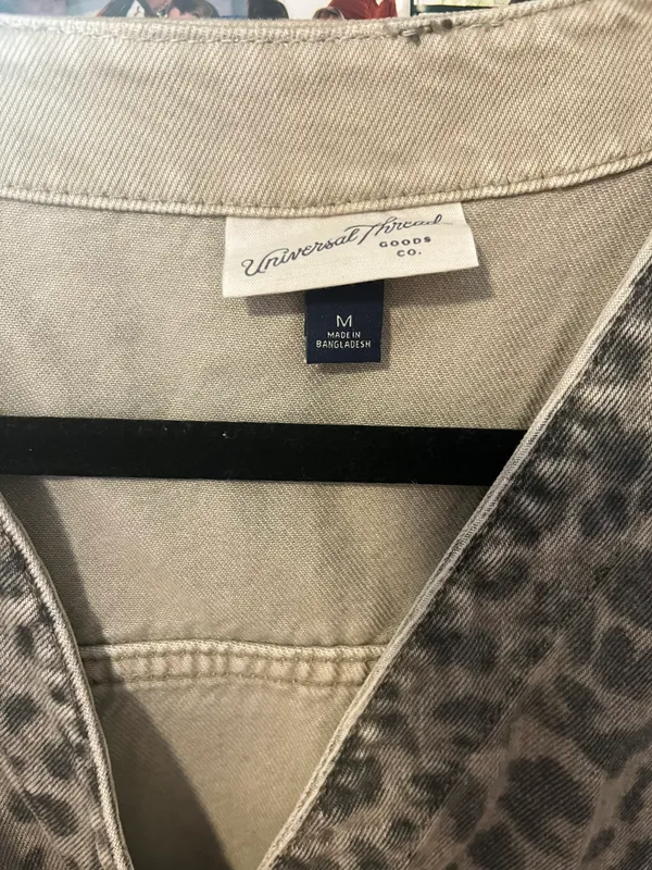 Cheetah Print Vest - Image 2