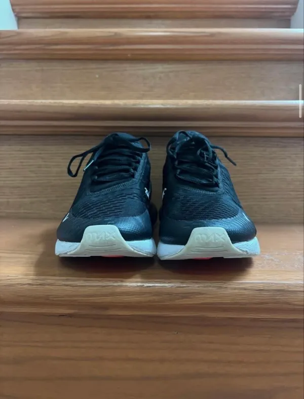 Nike Air Max 270 Black and White Sneakers - Image 3