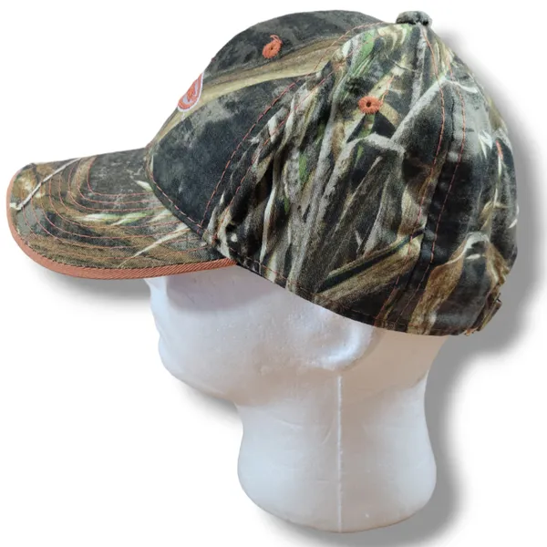 Team Realtree Hat OSFM By Adjustable Strap Camouflage Embroidery EUC - Image 4