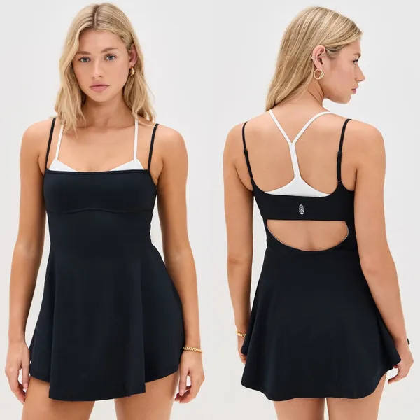 Nwt Free People Movement Baseline Mini Athletic Tennis Dress Size Medium - Image 2