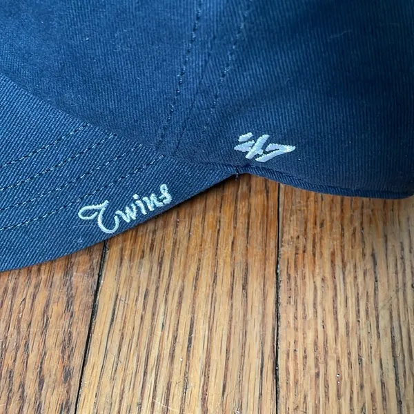 '47‎ Brand Women's Navy Minnesota Twins Team Miata Clean Up Adjustable Hat NWT - Image 2