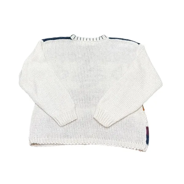 Allison Britney Vintage Sweater Women's‎ Medium Aztec Embroidery Grandma Core - Image 2