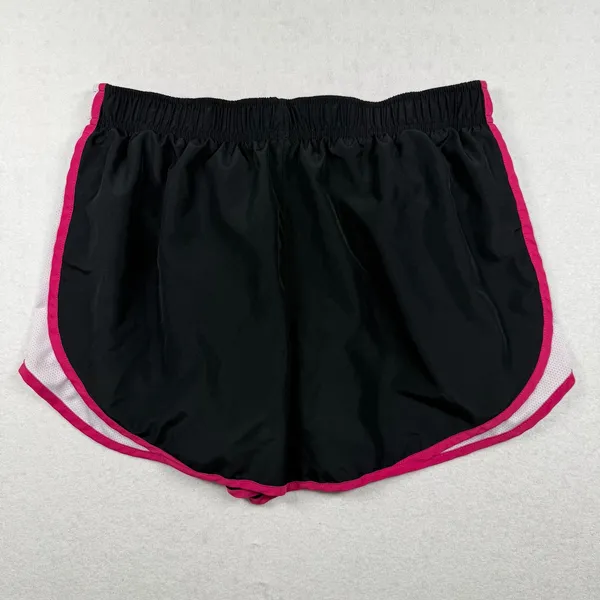 Nike Dri-FIT Running Shorts Women’s Large Black Pink Lined Athletic Shorts - Image 3