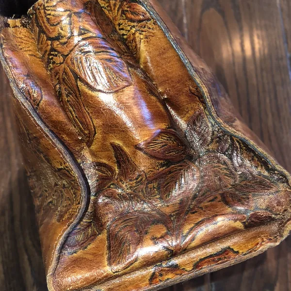 Patricia Nash tooled leather handbag - Image 7