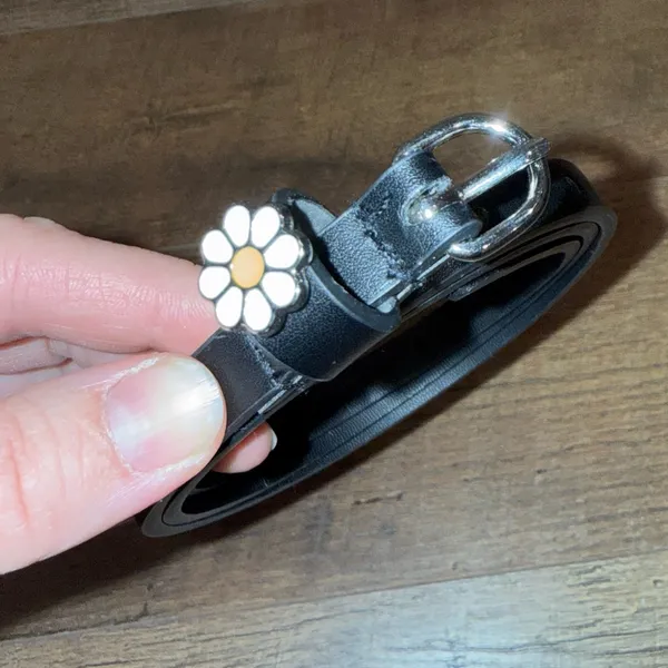 Sunflower Thin Belt Black - Image 2