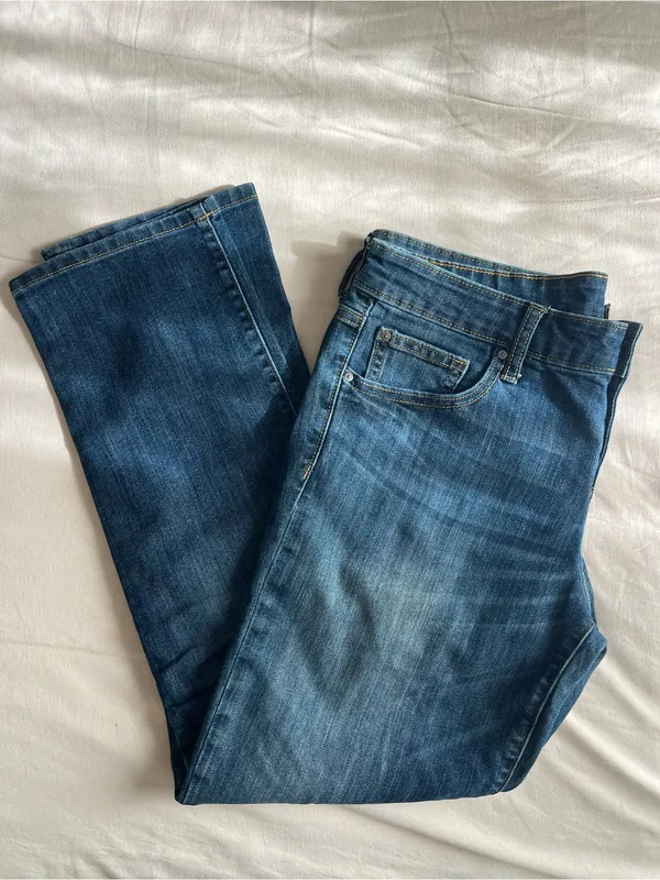 GAP 1969• Straight leg dark denim jeans• Sz 12 - Image 4