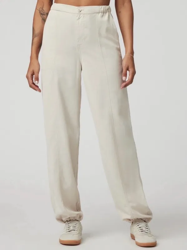 VUORI Coastline Milkweed Cream Pants 100% Lyocell Size Small LIKE NEW Small - Image 4