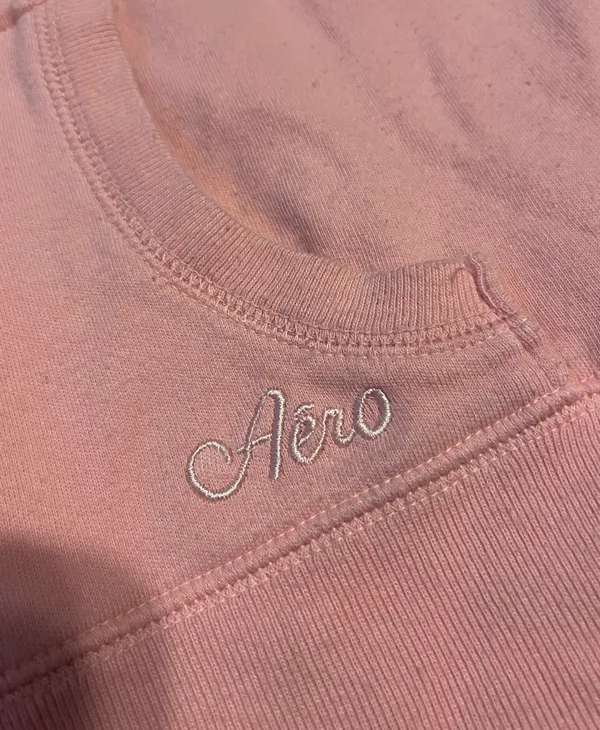 Aeropostale Cropped Zip Up - Image 4