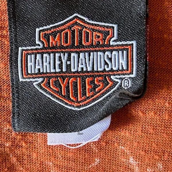 Harley-Davidson Fort Myers Florida 2013 Burnt Orange T-Shirt Size L - Image 6