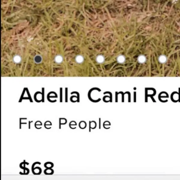 Free people red lace top - Image 2