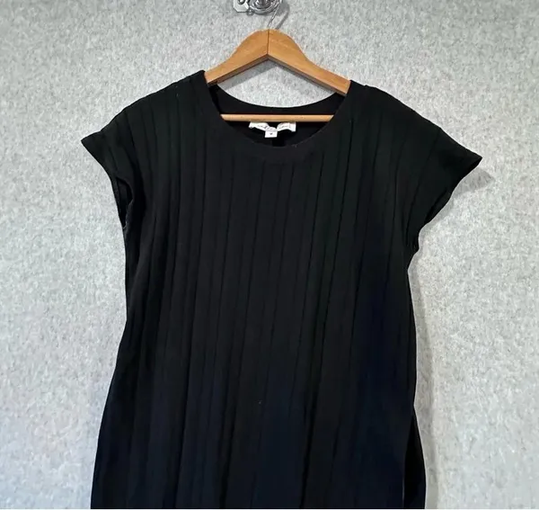 Revolve Callahan Black Cap Sleeve Maxi Dress Womens Size Medium G0788 - Image 7