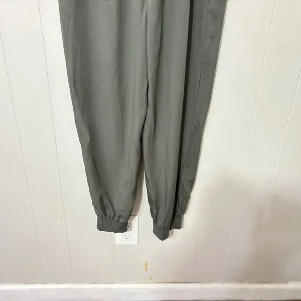 By Anthropologie Nisa Olive Green Cami Jumpsuit Small Lyocell Tapered Romper - Image 9