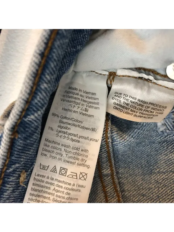Madewell Womens The Perfect Vintage Jean Size 25 Light Wash High Rise - Image 6
