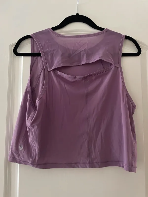 Lululemon Sculpt Tank Top Cropped - Image 3