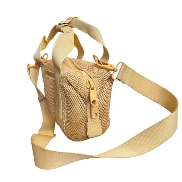 Dagne Dover Landon Air Mesh Carryall bag in Pollen Small - Image 4