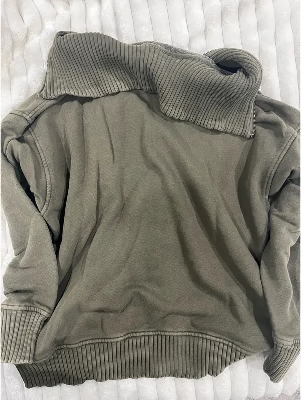 Aerie Quarter-Zip Sweatshirt - Image 2