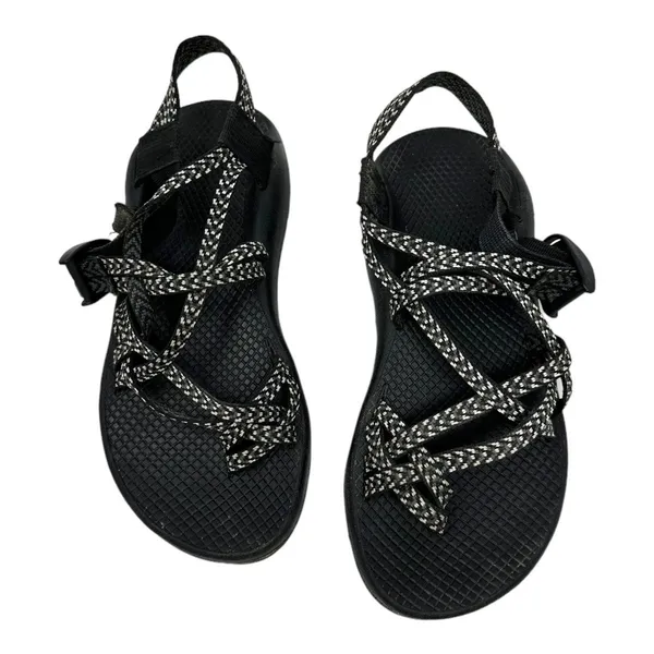 Chaco ZX/2 Dual Strap Classic Black/White Sandal Size 7 - Image 8