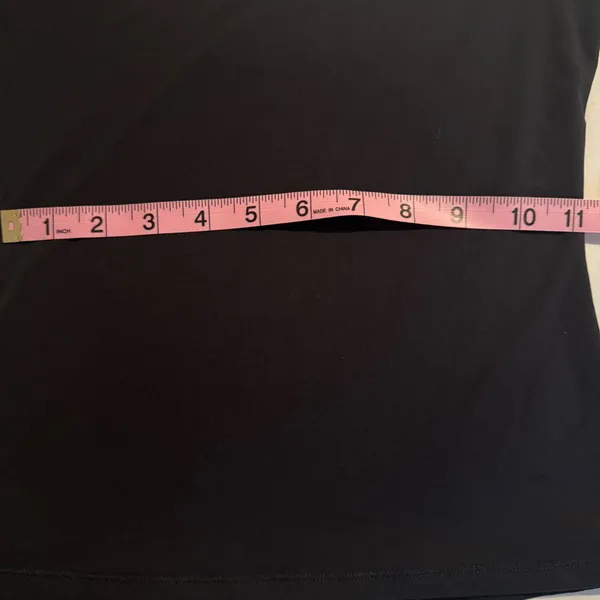 SUUKSESS Black Off The Shoulder Short Sleeve Top XS Polyamide Stretch Slim Fit - Image 4