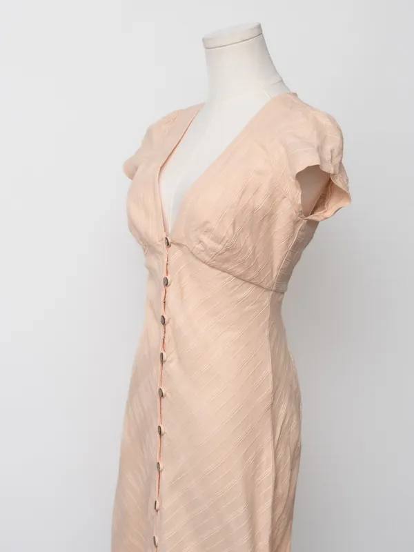 Free People = New in Town Midi‎ Dress - Image 6