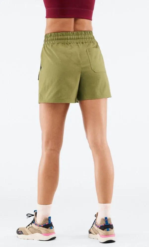 Fabletics - Green Camden Cargo Short, Size Xxs Reg $59.95 60% Cotton 40% Polyester - Image 2