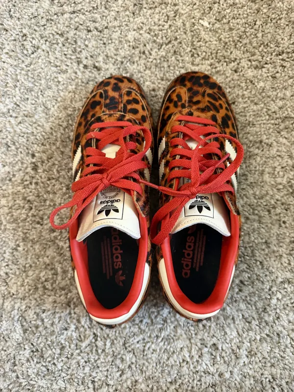 Cheetah Samba Adidas Shoes - Image 5