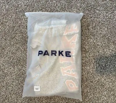 Parke women’s varsity mock neck sweatshirt L/XL - Image 2