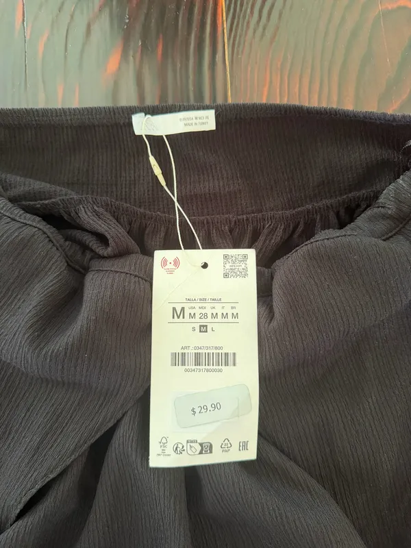 ZARA Peplum Top - Image 3
