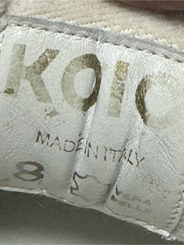 Koio Metro Low Top Court Sneakers Size 8 Leather - Image 6