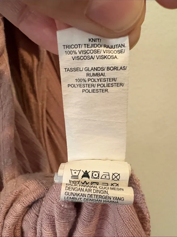 Lucky Brand Medium Smocked V-Neck Peasant Top - Dusty Rose - Image 4