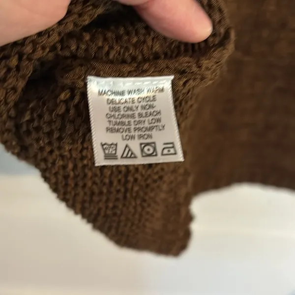 Vintage Chadwick’s Chocolate Brown Sweater Tank - Image 5