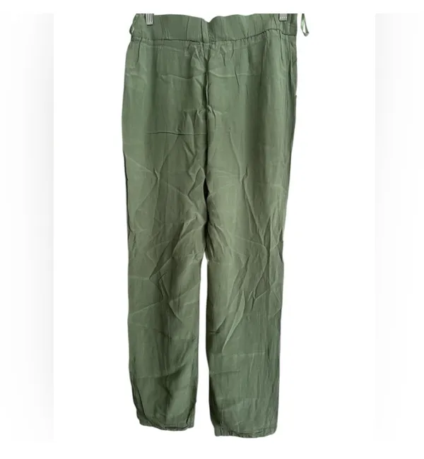 Honey Punch Green Skinny Lightweight Pants - Image 2