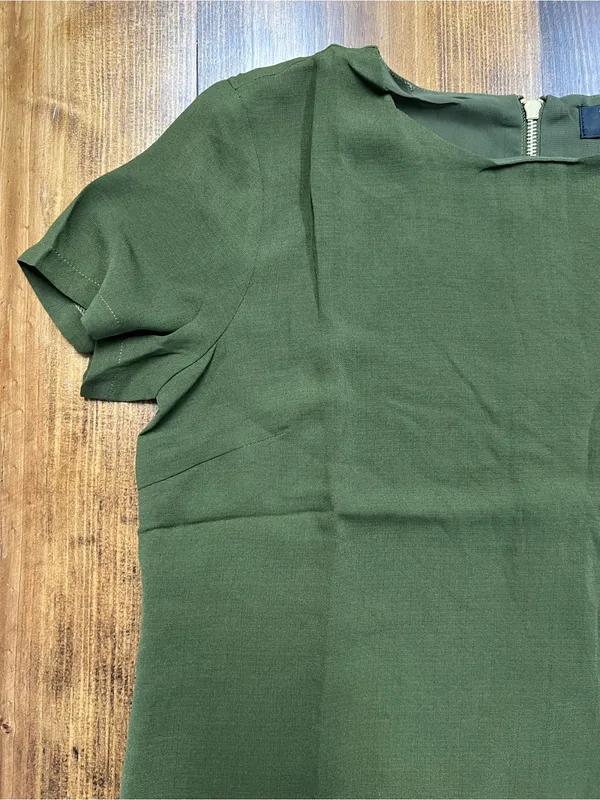 Lulus Shift and Shout Olive Green Shift Dress Size Medium NWT - Image 8