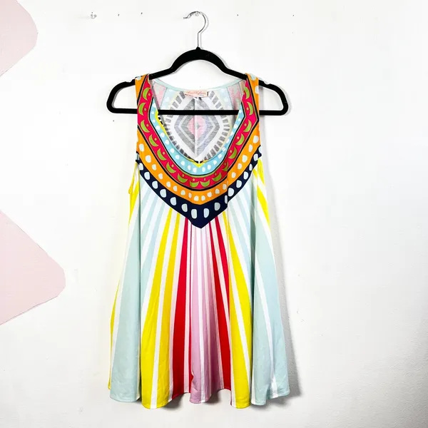 Mara Hoffman Dress Sz XS Multicolor Striped Beach‎ Vacation - Image 2
