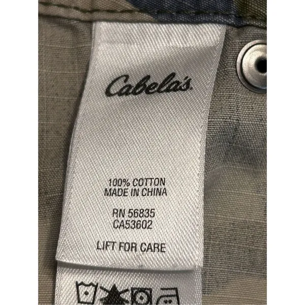 Cabela's Womens Bayou Pants Camo Cotton Ripstop Size 14/14 (4191) - Image 10