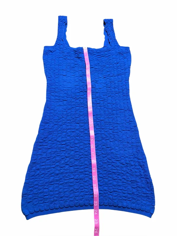 Free People Beach Royal Blue Dress Size Small - Image 7