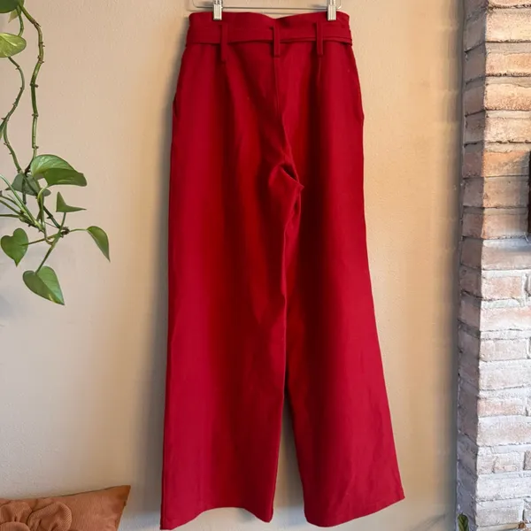 Anthropologie Paperbag Wide‎ Leg Trousers - Image 4