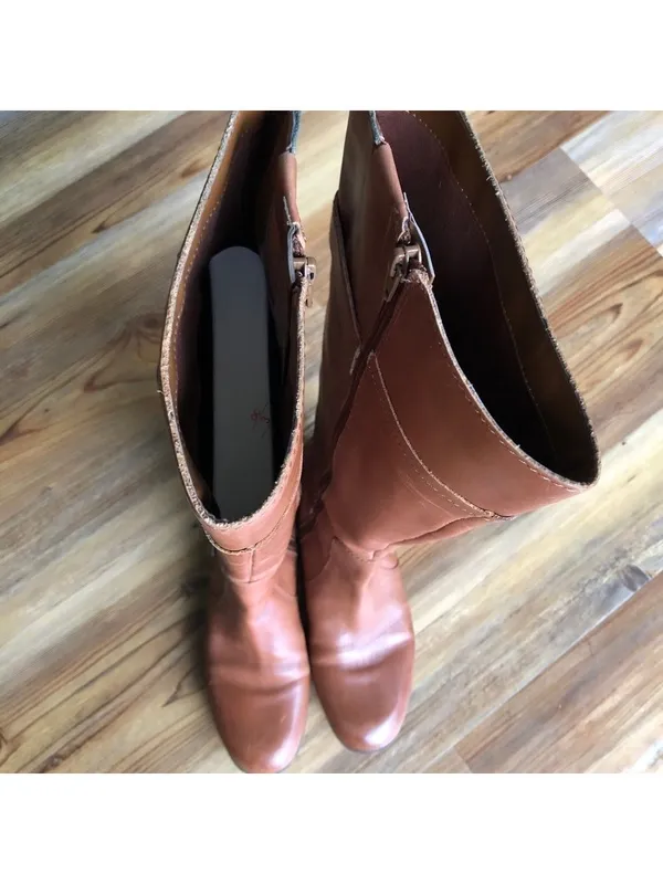 Nine West Women's Vasookie Vintage America Collection Tall Leather Boot Size 8.5 - Image 8