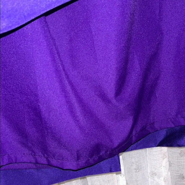 NWT Angelina Faccenda Size 12 Violet Halter Style Dress - Image 6