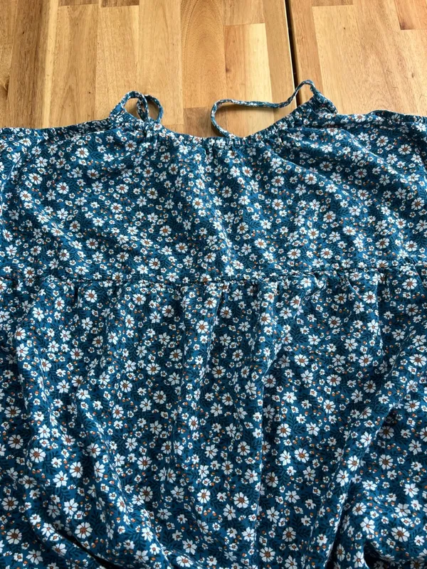 DIP Women’s 2X Blue Floral Tiered Sundress Boho Cottagecore - Image 6
