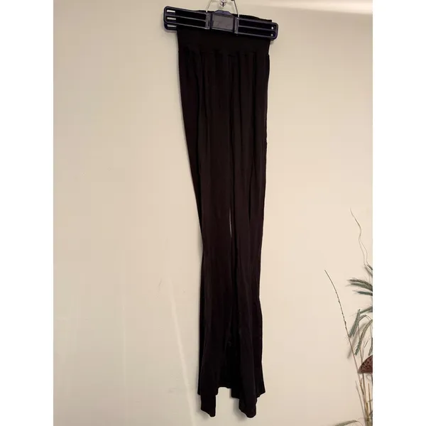 Free People FP Movement Black Flared Seamless High Waisted Leggings XS/S‎ 2519 - Image 2