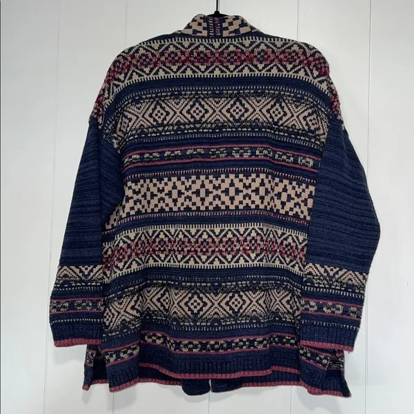Chaps Women’s Multicolor Open Cardigan Size L 072726 - Image 2