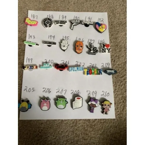Shoe Charm For Shoes with Holes Assorted Styles 1pc You Choose - Image 7