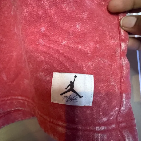 Jordan Women's Athletic Shorts in Washed Red - Image 2