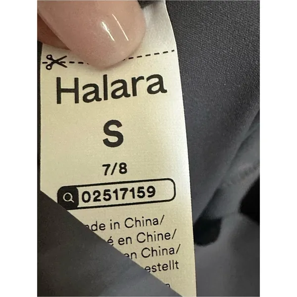 Halara UltraSculpt™ High Waisted Tummy Control Leggings charcoal grey 7/8 - Image 4