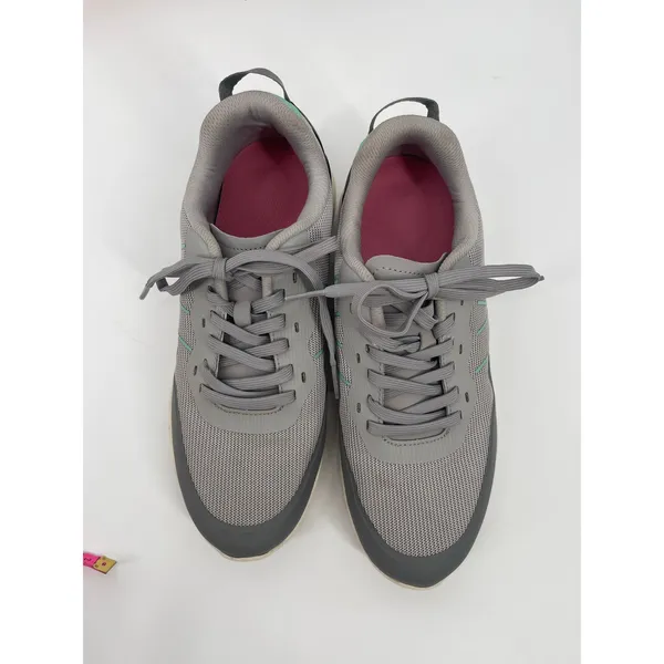 Vionic Lace-Up Athletic Sneakers Audie Light Gray‎ Size 8.5 Comfort Walking - Image 3