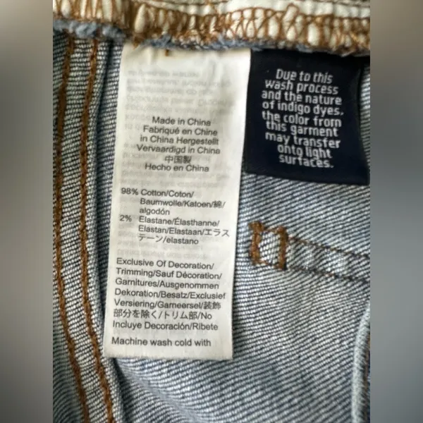 Madewell Women’s Jeans Size 27 Blue The Perfect Vintage Jean Light Wash Raw Hem - Image 4