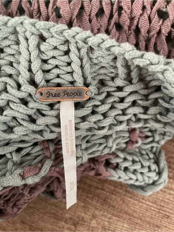 Free People Wave After Wave Sweater Tank Size Medium - Image 4