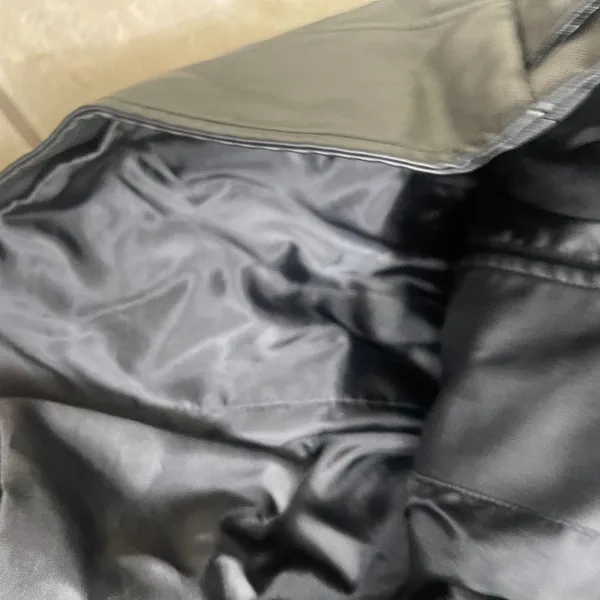 Sam Edelman Black Faux Leather Moto Biker Jacket Womens XL zip 5/2021 EUC - Image 5